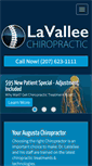 Mobile Screenshot of lavalleechiropractic.com